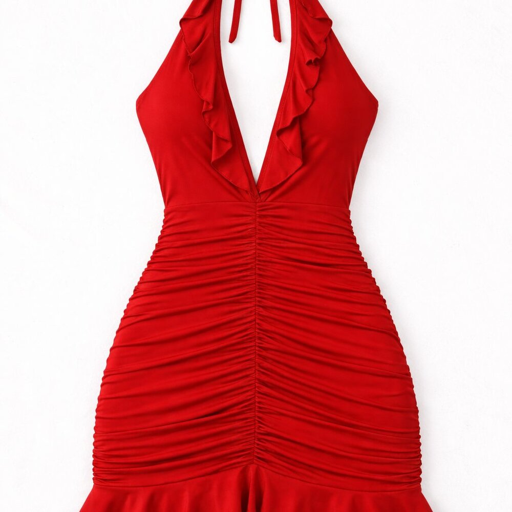 Karol Halter Ruched Mini Dress - Picture 3 of 3